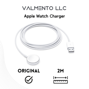 Apple Original Magnetisches Ladegerät zu USB MX2F2ZM/A 2m – Weiß – Bulk
